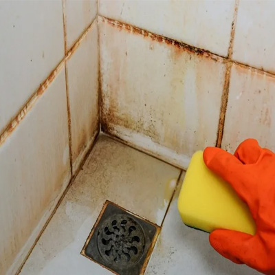 Bathroom mold remediation