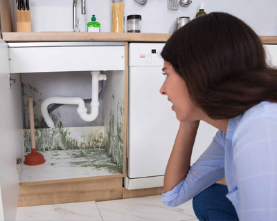 Kitchen leak